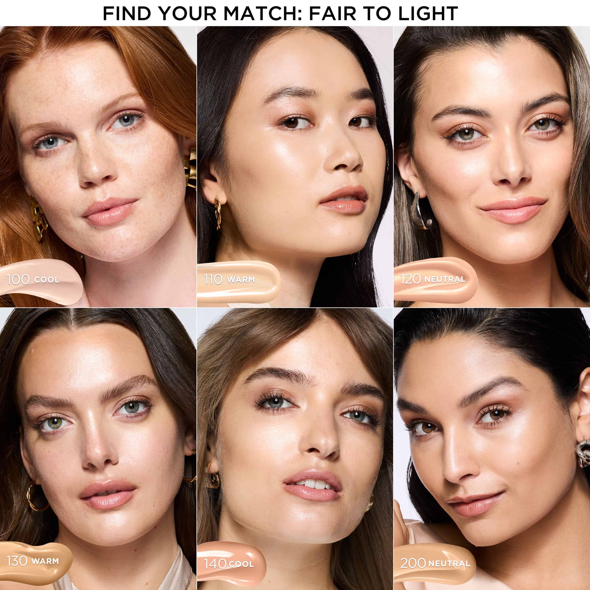6 Loreal Cosmetics Face Lumi Le Glow Tint Shade Geo 6 110 200